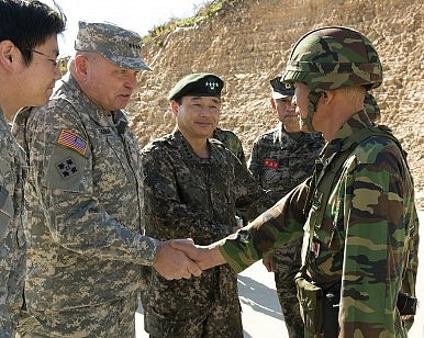 US, South Korea conduct joint military exercise - ảnh 1